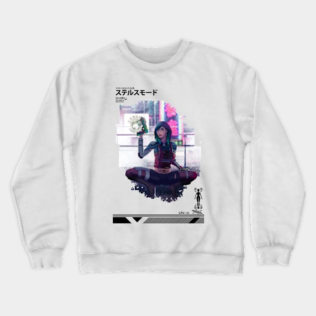 Cyberpunk 05 alt Crewneck Sweatshirt by raulovsky